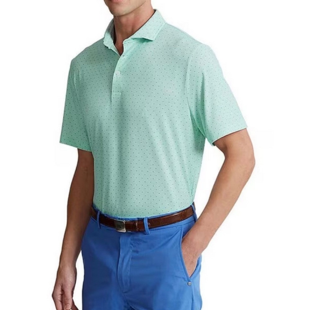 Polo Ralph Lauren‎ RLX Golf Classic-Fit Geo Print Performance SS Size Large 0526